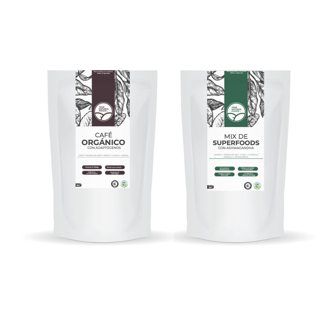 COMBO - Mix de Superfoods + Café con Hongos Adaptógenos